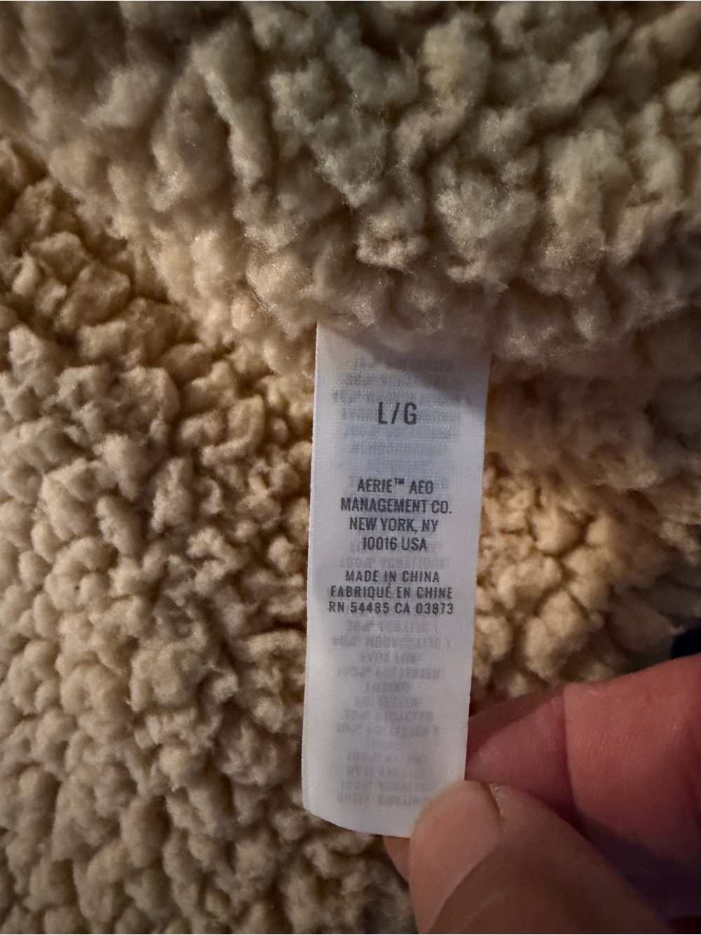 NWOT AERIE Navy Quilted Long Puffer Jacket with Faux Fur Collar Size L - Picture 11 of 15